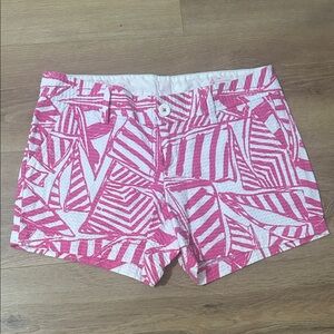 Lilly Pulitzer Pink Geometric Women's Shorts